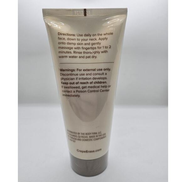 NEW Crepe Erase Refining Facial Scrub with TruFirm Complex - 6oz - Picture 3 of 4